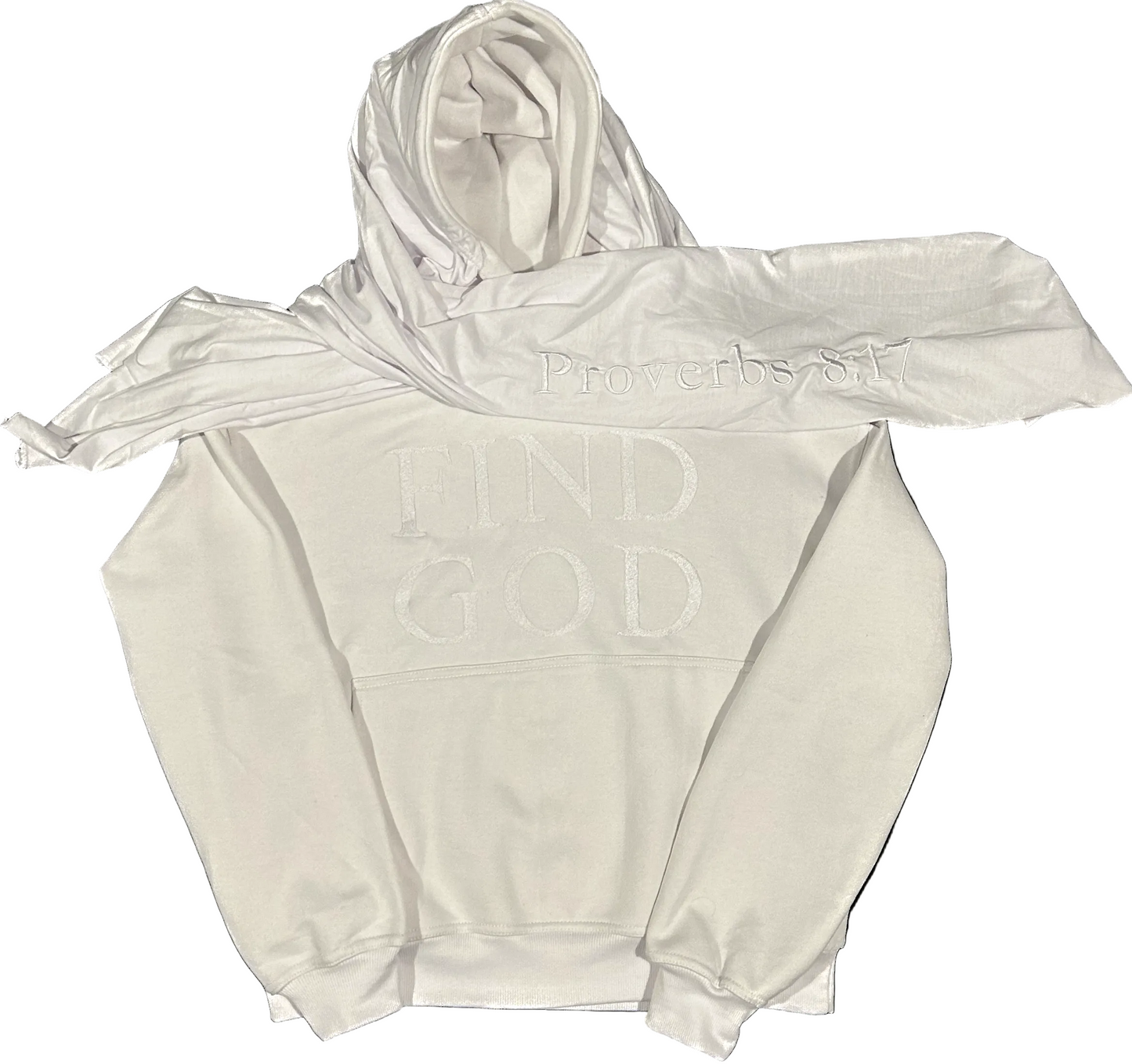 Find God Hoodie (White)