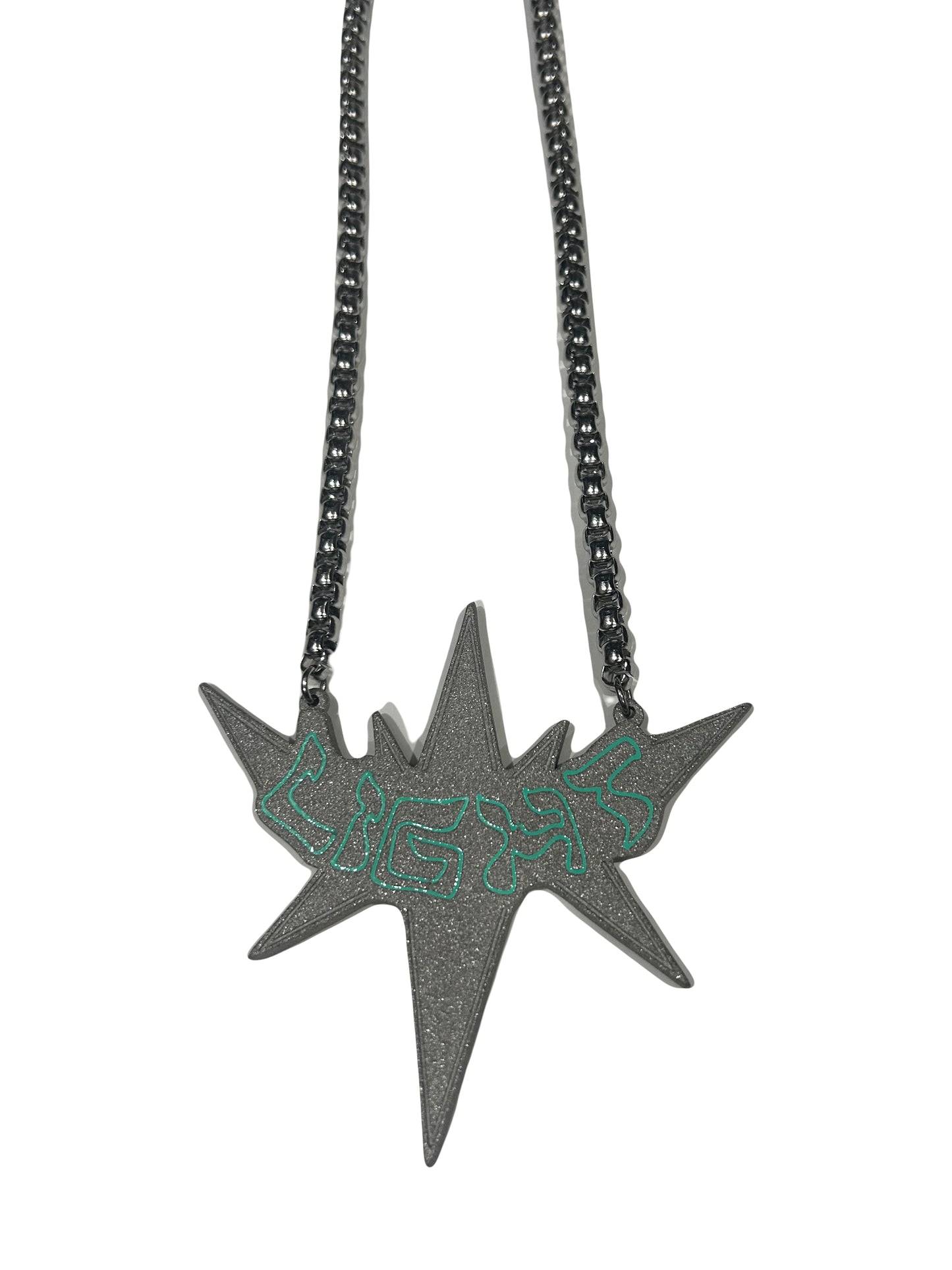 2 of 2 GREEN GLOW LIGHT CHAIN