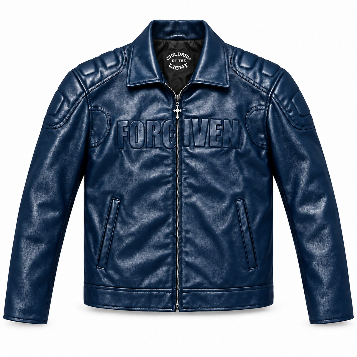 NAVY BLUE FORGIVEN JACKET PRE-RELEASE