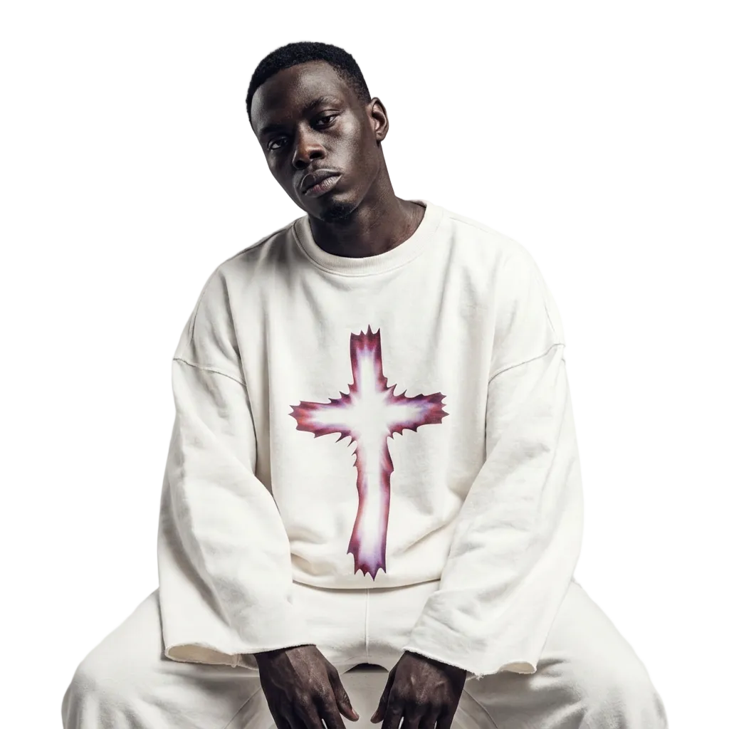 White / The Light Crewneck