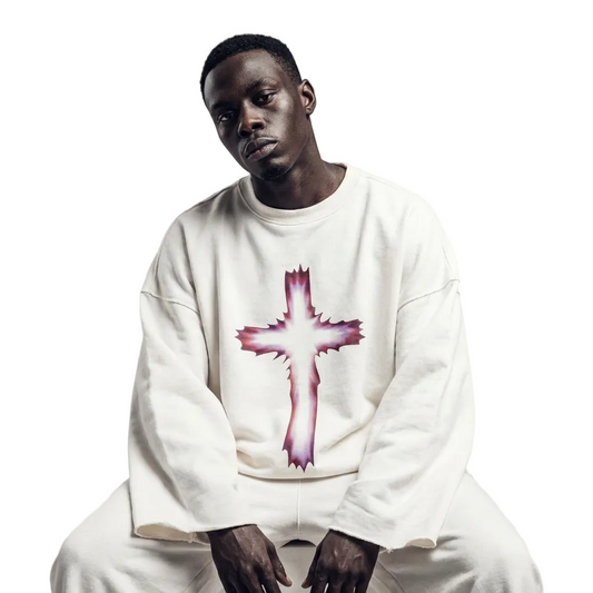 White / The Light Crewneck