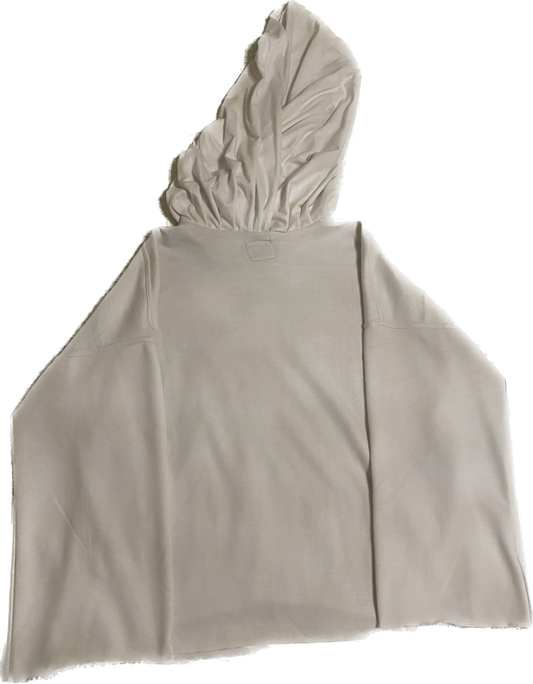 White / Crucifix Hoodie